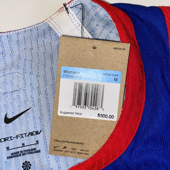 Nike Team USA Skateboarding Paris Olympics Jersey Women’s size Medium *NWT* - Picture 5 of 9